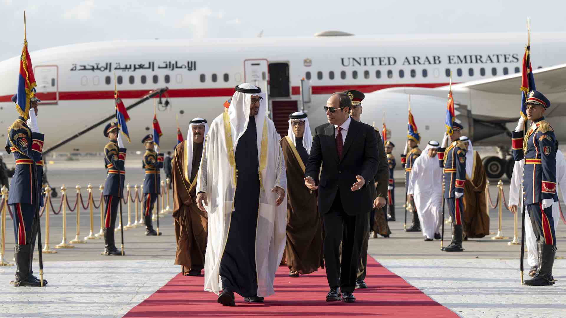 UAE President makes official visit to Egypt to boost bilateral ties